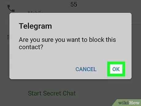 Immagine titolata Block a Telegram Contact on Android Step 8