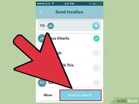 Immagine titolata Share Your Location in Waze Step 5