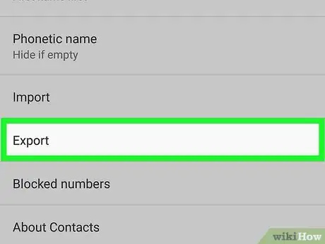Immagine titolata Backup Contacts on Android Step 12
