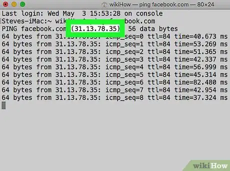 Immagine titolata Find IP Address of Facebook Step 10