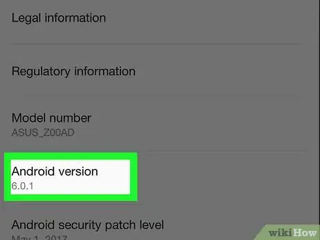 Immagine titolata Check What Kind of Android Phone You Have Step 5