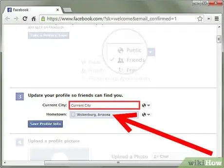 Immagine titolata Create a Facebook Profile Step 6