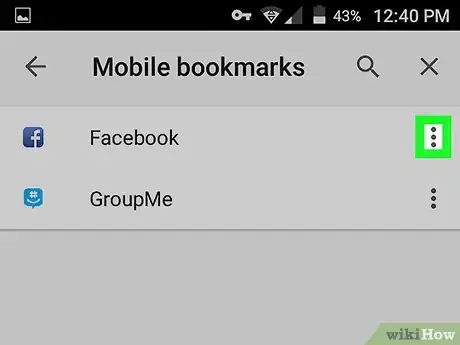 Immagine titolata Organize Bookmarks on Chrome on Android Step 4
