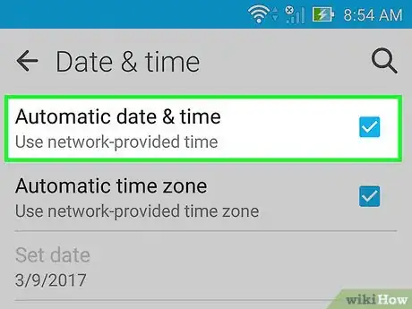 Immagine titolata Change Date and Time on an Android Phone Step 4