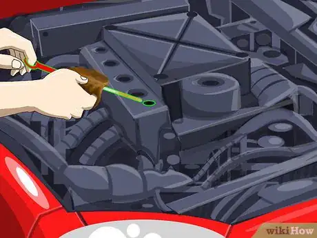Immagine titolata Troubleshoot Leaking Oil Step 1