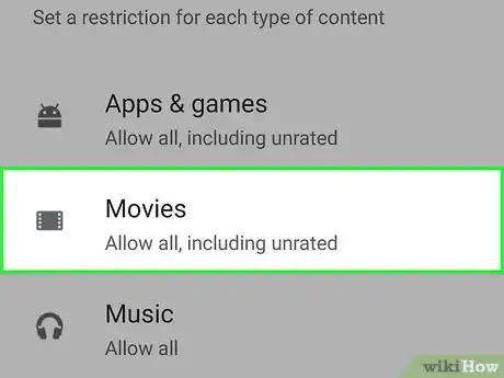 Immagine titolata Set Up Parental Controls in Android Step 13