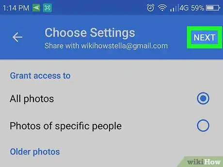 Immagine titolata Send Photos from Android to iPhone Step 17