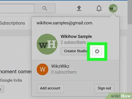 Immagine titolata Change Your Username on YouTube Step 10
