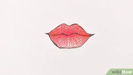 Immagine titolata Draw Lips Step 6