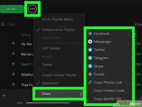 Immagine titolata Add Songs to Someone Else's Spotify Playlist on PC or Mac Step 5