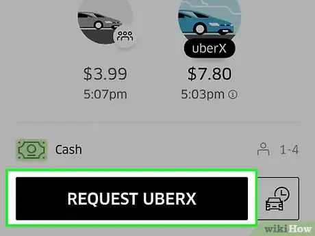 Immagine titolata Choose an Uber Car Step 11