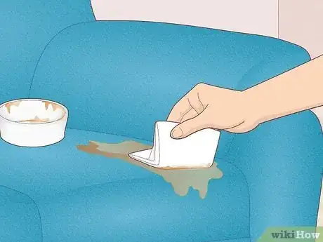 Immagine titolata Get a Stain out of a Microfiber Couch Step 1