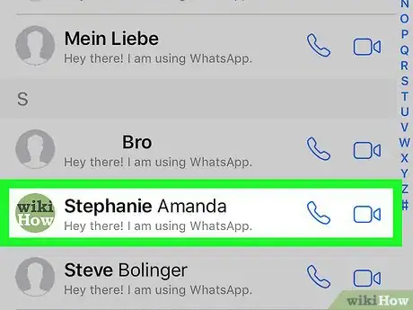 Immagine titolata Make a Call on WhatsApp Step 4