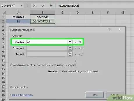 Immagine titolata Convert Measurements Easily in Microsoft Excel Step 14