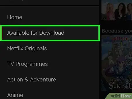 Immagine titolata Download Shows from Netflix Step 6