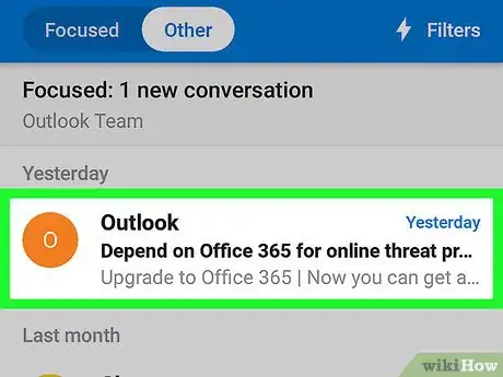 Immagine titolata Save Outlook Emails on Android Step 8