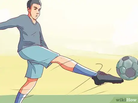 Immagine titolata Punt a Soccer Ball Step 11