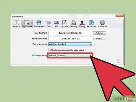 Immagine titolata Change the Appearance Settings on Safari Step 9