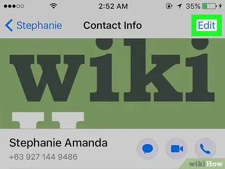 Immagine titolata Edit Contacts on WhatsApp Step 6