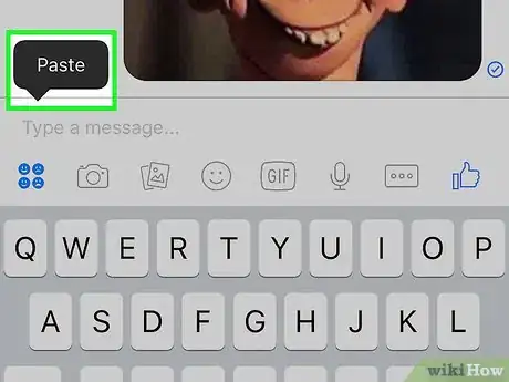 Immagine titolata Paste on Facebook Messenger Step 8