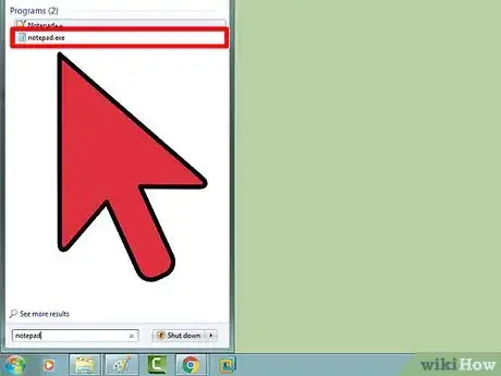 Immagine titolata Open Notepad Step 3