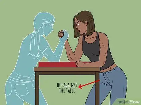 Immagine titolata Win at Arm Wrestling Step 2