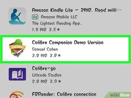 Immagine titolata Get Calibre for Android Step 2