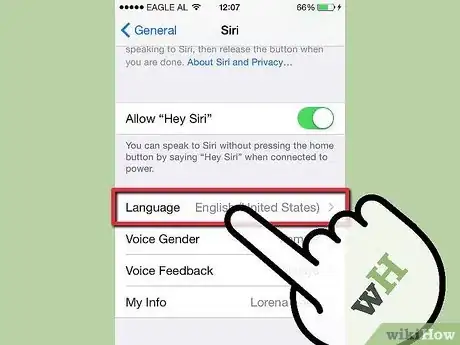 Immagine titolata Get Siri to Call You by Name Step 1