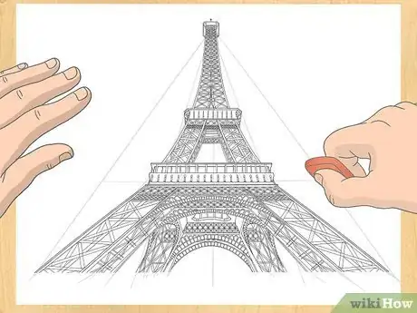 Immagine titolata Draw the Eiffel Tower Step 13