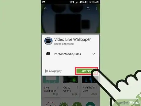 Immagine titolata Turn Videos Into Live Wallpaper on Android Step 2