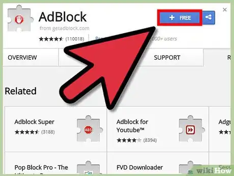 Immagine titolata Remove Ads on Google Chrome Using AdBlock Step 1