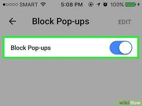Immagine titolata Block Pop Ups on Chrome Step 6