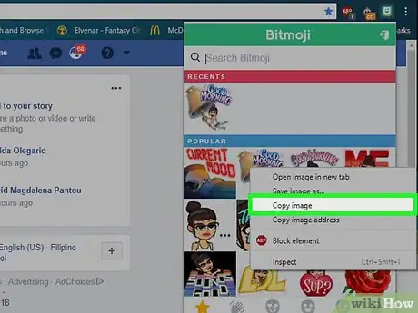 Immagine titolata Use Bitmoji Step 38