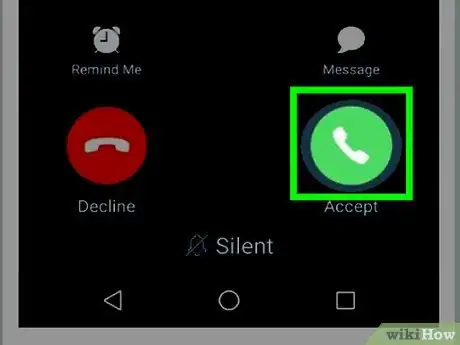 Immagine titolata Answer Incoming Calls on Android Step 5