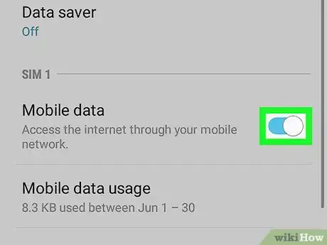 Immagine titolata Turn on Mobile Data on Android Step 3