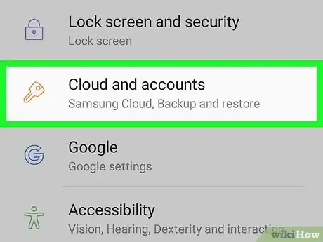 Immagine titolata Delete a Samsung Account on Samsung Galaxy Step 2
