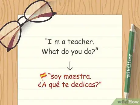 Immagine titolata Introduce Yourself in Spanish Step 8
