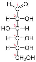 Proiezione lineare di Fischer del D-Glucosio