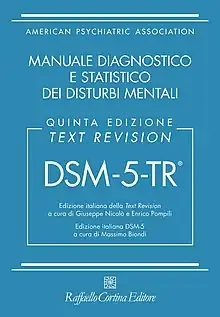 Copertina DSM-5-TR Manuale Brossura e Cartonato-S