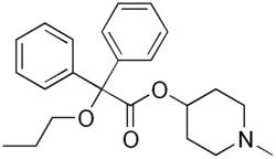 Struttura chimica della propiverina