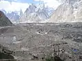 Ghiacciaio Baltoro da Urdukas