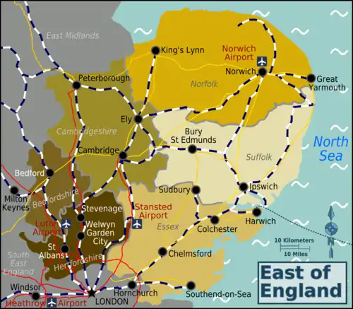 Mappa divisa per regioni
