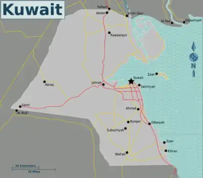 Mappa divisa per regioni