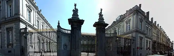 Le palais d'Egmont