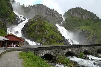 Cascata Låtefossen