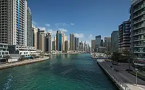 Skyline di Dubai