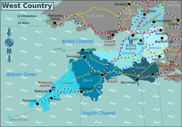 Mappa divisa per regioni